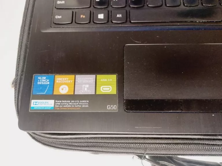 LAPTOP LENOVO G50 4GB 500GB WIN 10 HOME INTEL CELERON ZASILACZ , TORBA