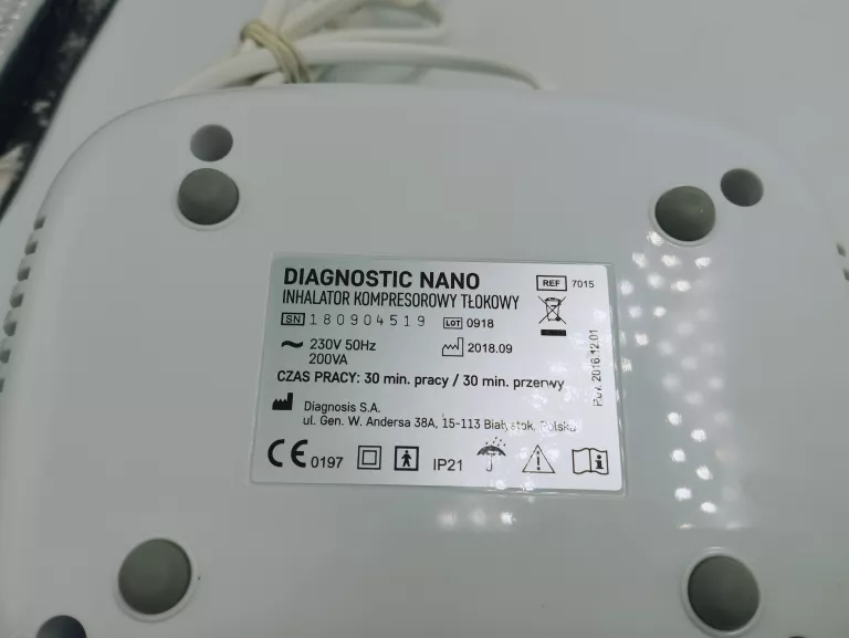 INCHALATOR DIAGNOSTIC NANO