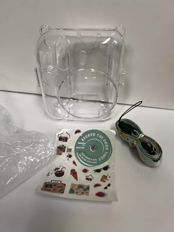 ETUI LOVEINSTANT DO FUJIFILM INSTAX MINI 12 PRZEZROCZYSTY + NAKLEJKI