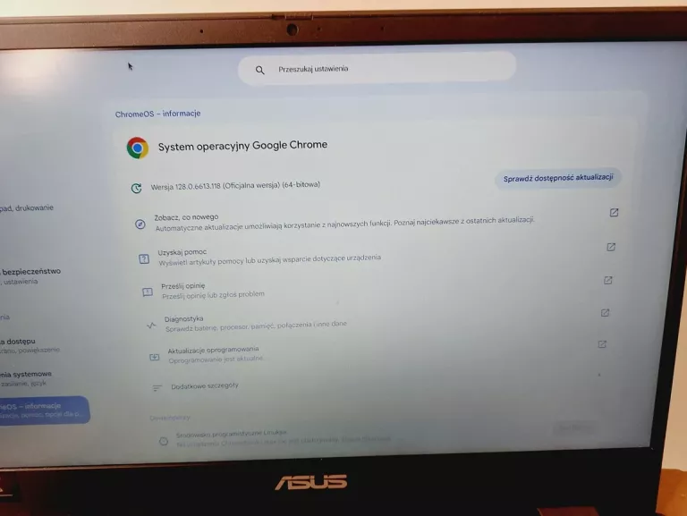 LAPTOP ASUS CM1402CM2 CHROMEBOOK 180 STOPNI + ZASILACZ, PUDEŁKO