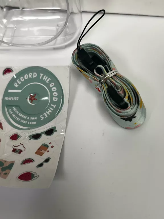 ETUI LOVEINSTANT DO FUJIFILM INSTAX MINI 12 PRZEZROCZYSTY + NAKLEJKI