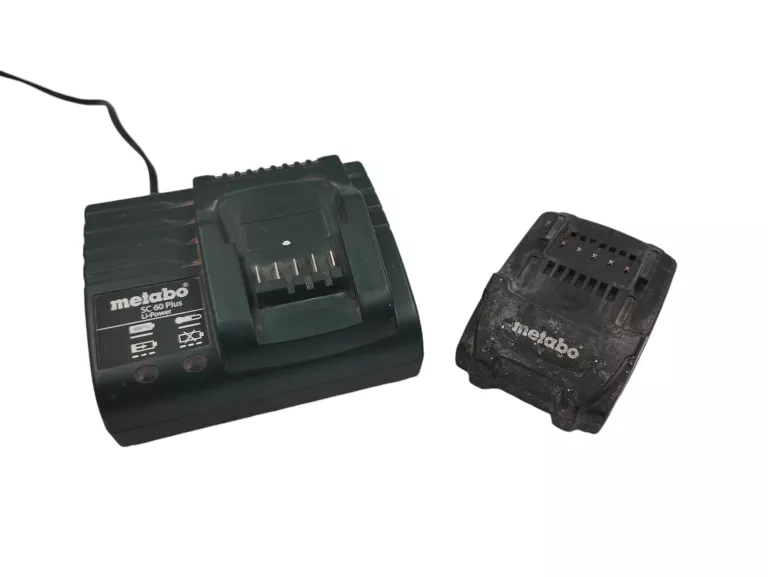 ŁADOWARKA METABO SC 60 PLUS + AKUMULATOR METABO 2.0AH 18V