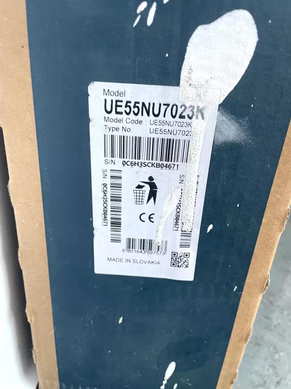 TELEWIZOR SAMSUNG UE55NU7023K/ PILOT +PUDEŁKO