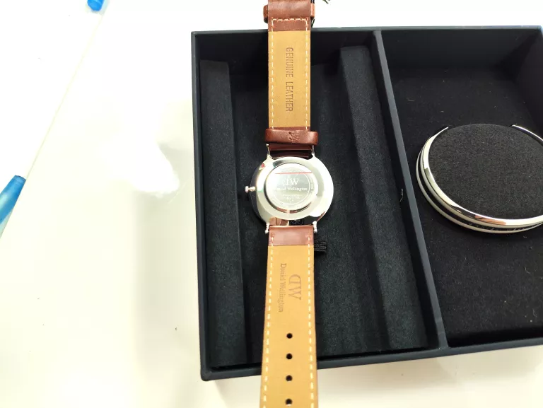 ZEGAREK DANIEL WELLINGTON DAMSKI DURHAM + BRANSOLETKA DW00500913 BRĄZOWY