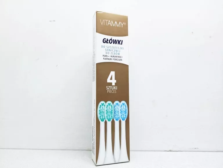 KOŃCÓWKI DO SZCZOTECZKI VITAMMY PEARL+ PLATINUM