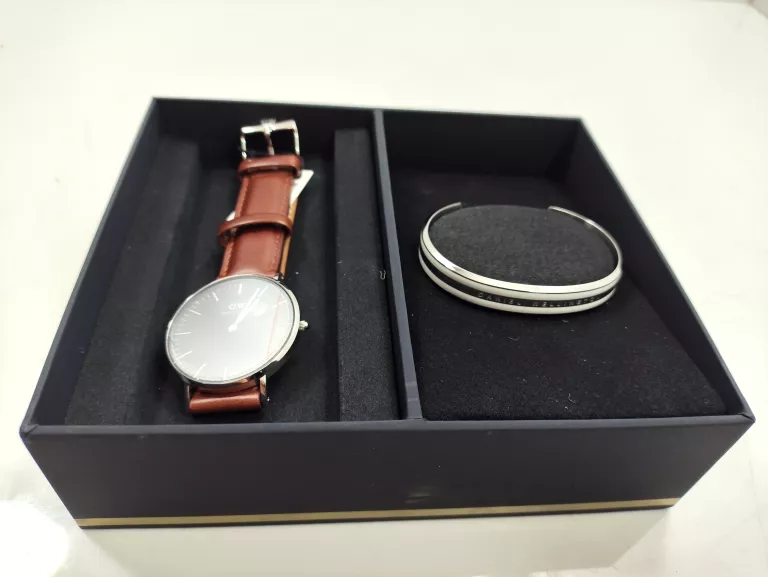 ZEGAREK DANIEL WELLINGTON DAMSKI DURHAM + BRANSOLETKA DW00500913 BRĄZOWY
