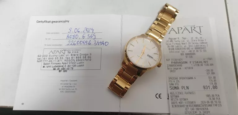 ZEGAREK AZTORIN  A080.G369