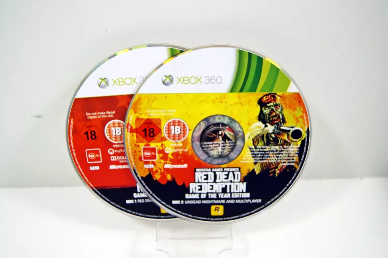 RED DEAD REDEMPTION GOTY XBOX 360 SAMAE PŁYTY