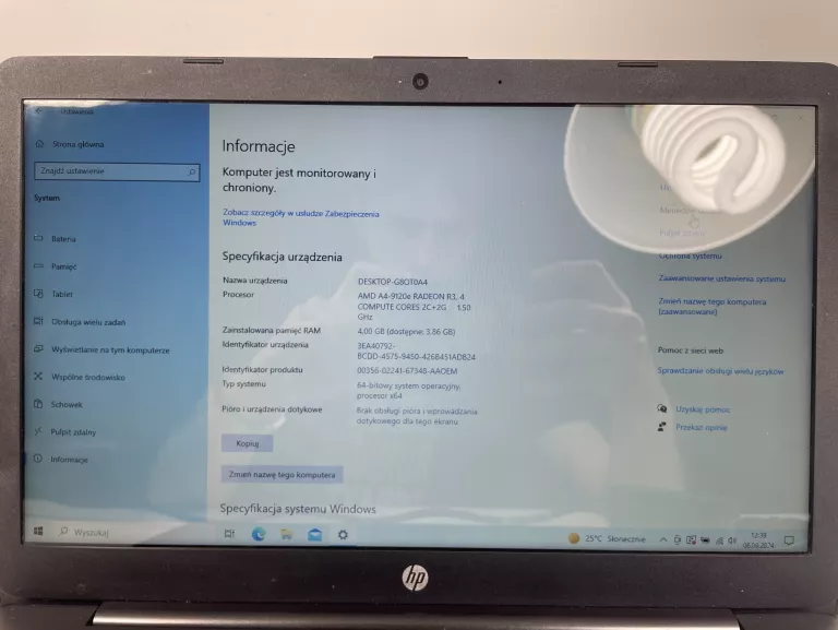 LAPTOP HP STREAM 14-DS0005NW ZESTAW!