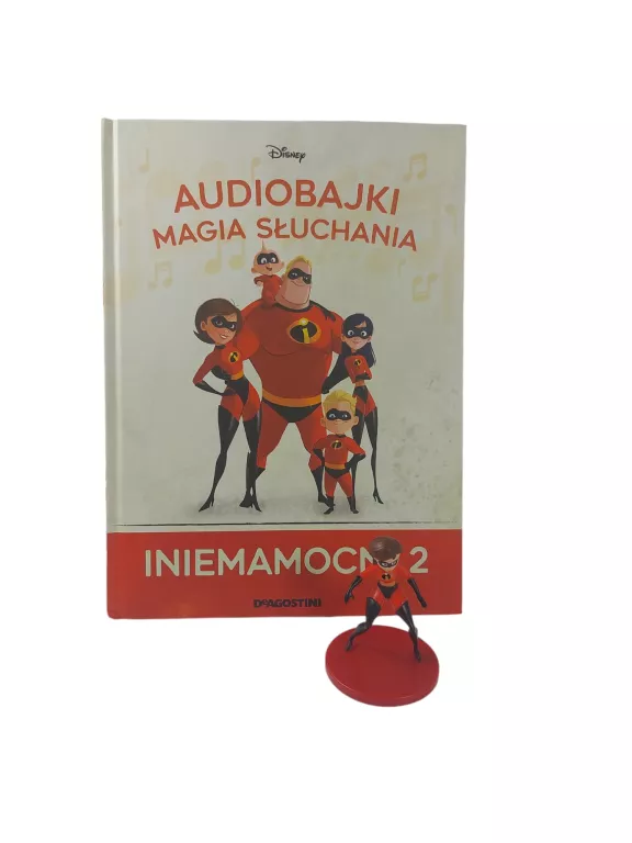 KSIĄŻKA AUDIOBAJKA MAGIA SŁUCHANIA INIEMAMOCNI 2 Z FIGURKĄ TOM 56