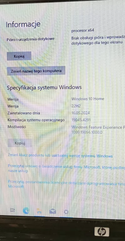 LAPTOP HP PAVILION DV6 ŁADOWARKA