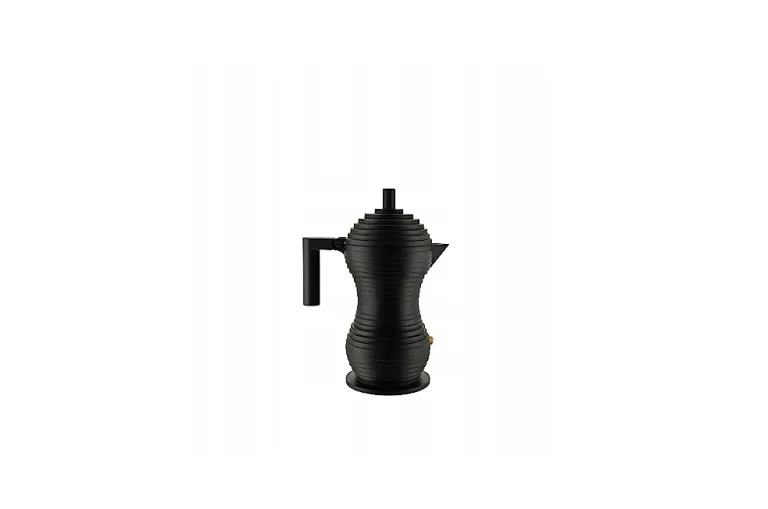ELEGANCKA KAWIARKA ALESSI PULCINA 3TZ MDL02.3.BB CZARNA