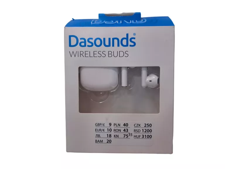 SŁUCHAWKI DASOUNDS BIAŁY