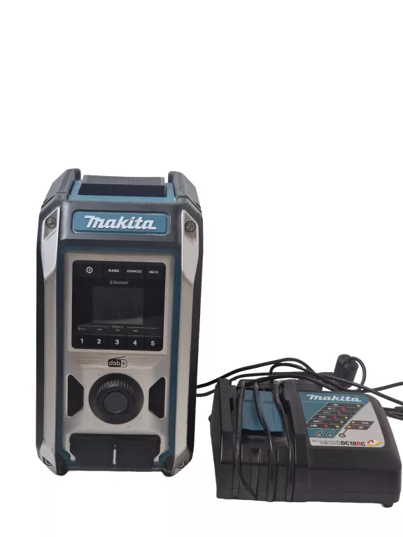 RADIO BUDOWLANE MAKITA DMR 115 + AKU + ŁADOWARKA