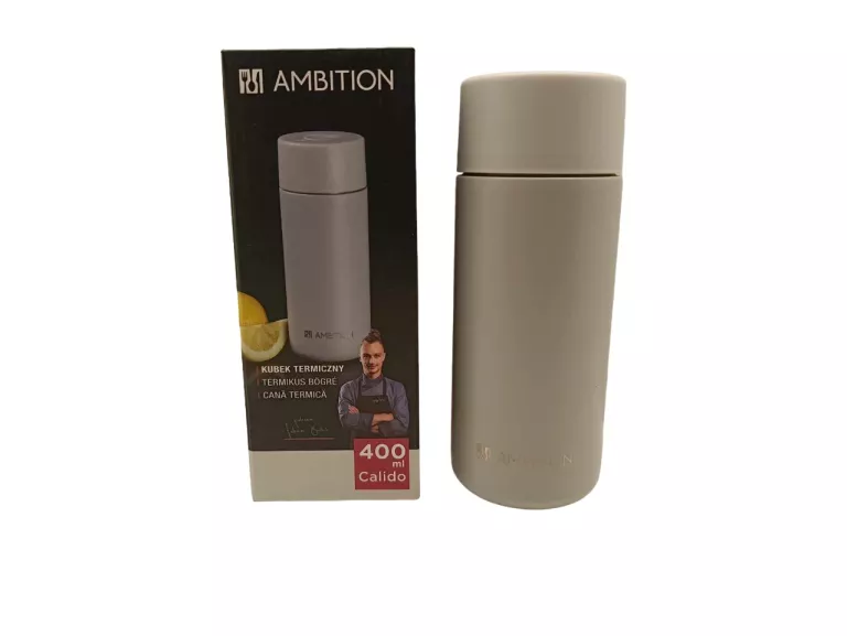 AMBITION KUBEK TERMICZNY 400 ML SZARY