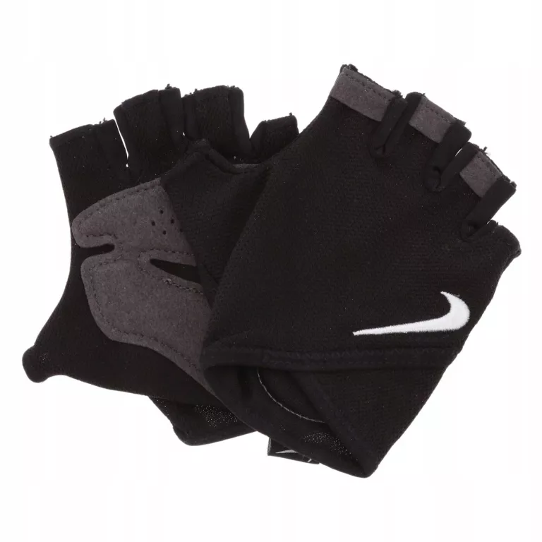 RĘKAWICZKI NIKE W GYM ESSENTIAL FG R.M BLACK/WHITE ROZMIAR S