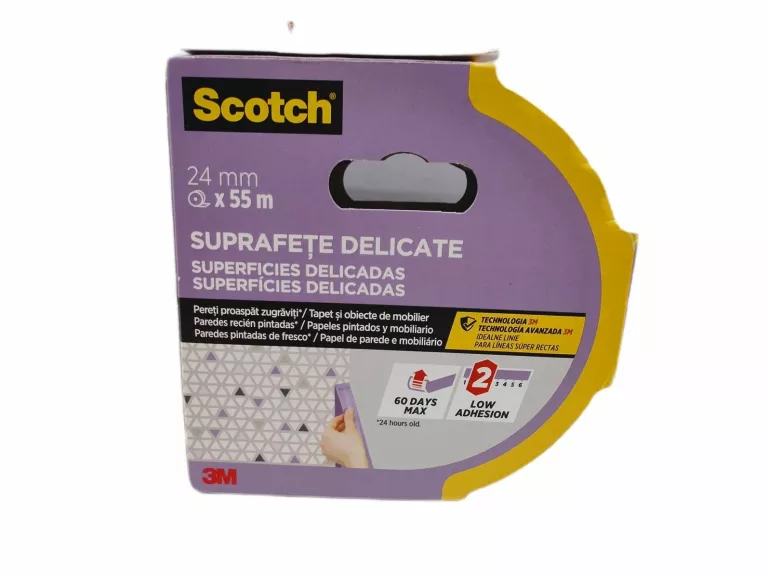 TAŚMA MALARSKA SCOTCHBLUE DELIKATNE POWIERZCHNIE 24 MM X 55 M