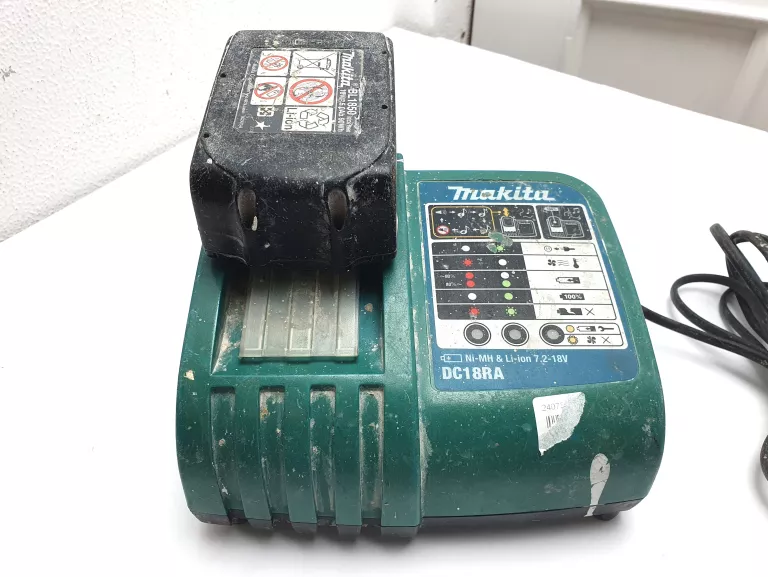 ŁADOWARKA MAKITA DC18RA Z BATERIĄ 5AH