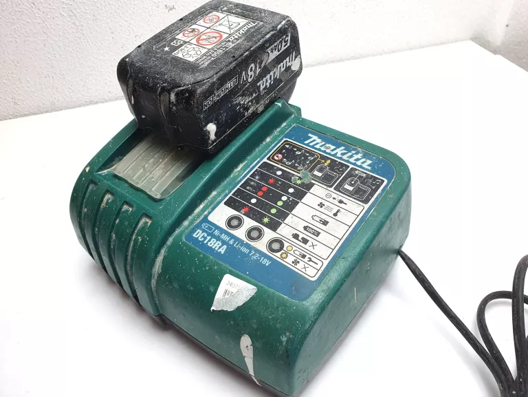 ŁADOWARKA MAKITA DC18RA Z BATERIĄ 5AH