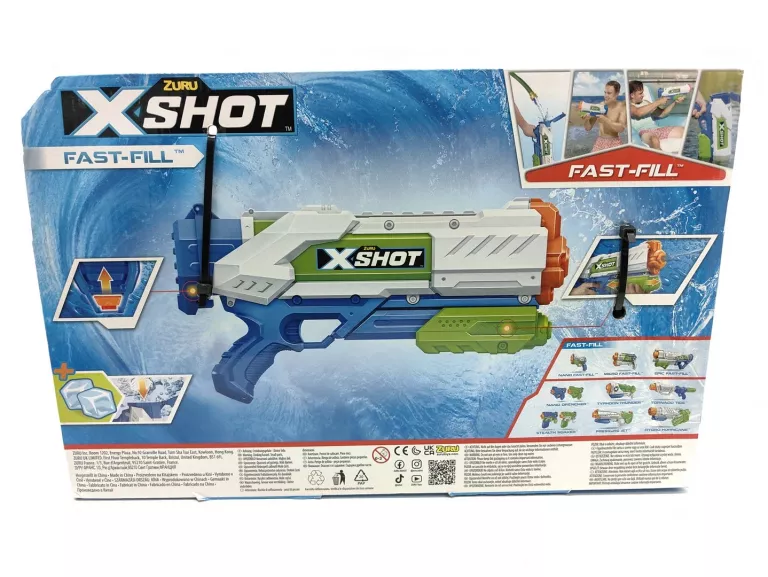 PISTOLET NA WODĘ ZURU X-SHOT FAST-FILL 10M