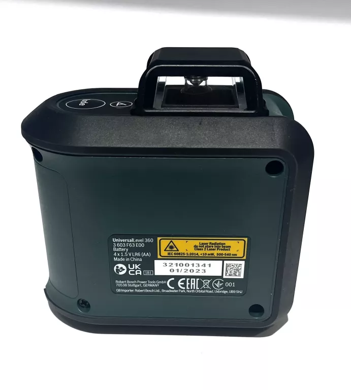 LASER KRZYŻOWY ZIELONY BOSCH PLL 360 24 M UNIVERSAL LEVEL