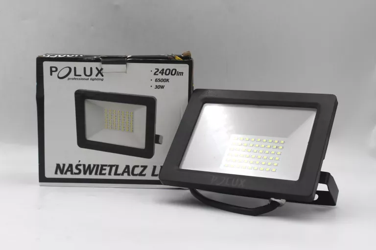 ZESTAW 3 NAŚWIETLACZY POLUX LED 30W 6500K 2400LM IP65