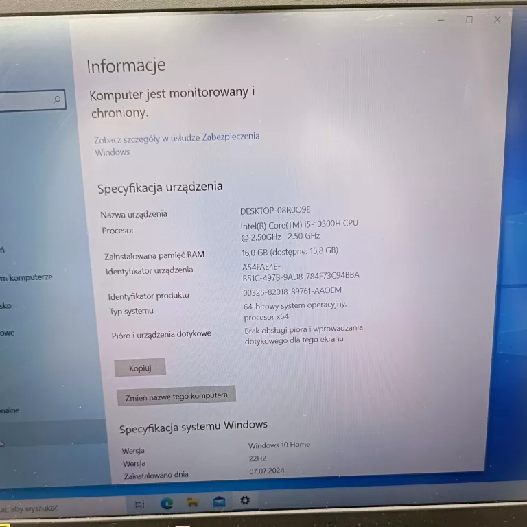 LAPTOP ACER N20C1 INTEL CORE I5 1030H 16GB/1000GB