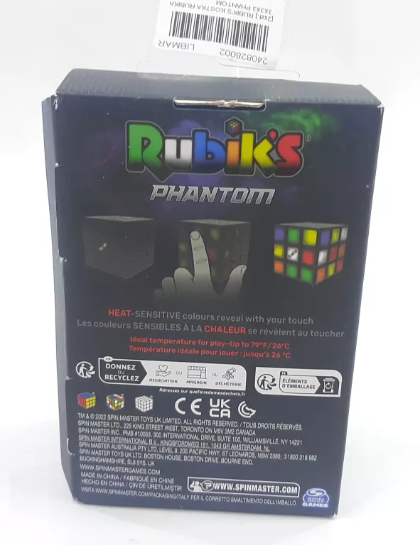 KOSTKA RUBIKA 3X3 PHANTOM ZNIKAJĄCE KOLORY