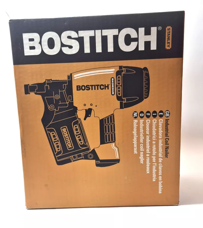 BOSTITCH GWOŹDZIARKA BĘBNOWA PNEUMATYCZNA N89C-1P-E DO PRAC DEKARSKICH