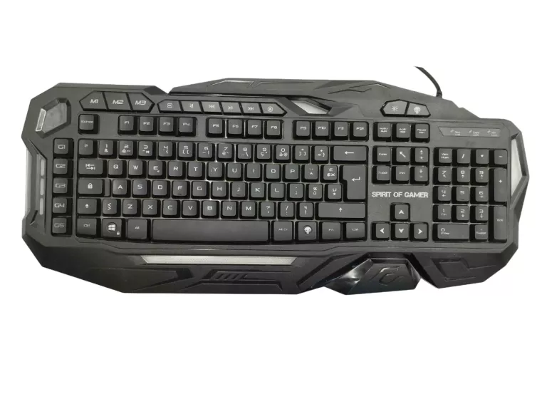 ZESTAW MYSZKA STEELSERIES RIVAL 105 + KLAWIATURA SPIRIT OF GAMER ELITE K2