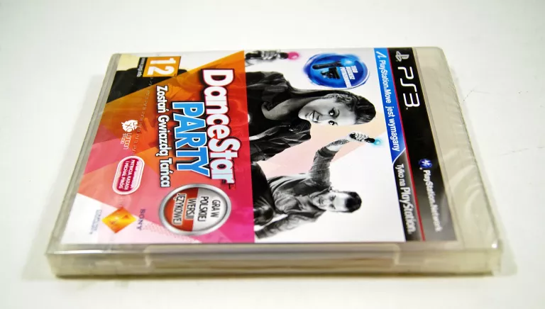 PS3 DANCESTAR PARTY ZOSTAŃ GWIAZDĄ TAŃCA PL STAN:FABRYCZNIE ZAPAKOWANY