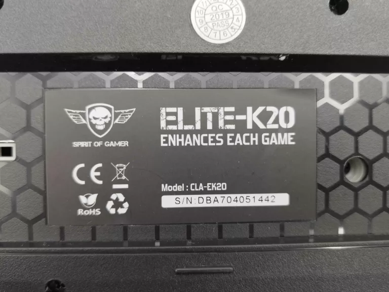 ZESTAW MYSZKA STEELSERIES RIVAL 105 + KLAWIATURA SPIRIT OF GAMER ELITE K2