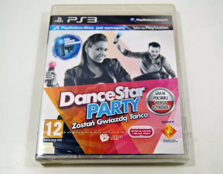 PS3 DANCESTAR PARTY ZOSTAŃ GWIAZDĄ TAŃCA PL STAN:FABRYCZNIE ZAPAKOWANY