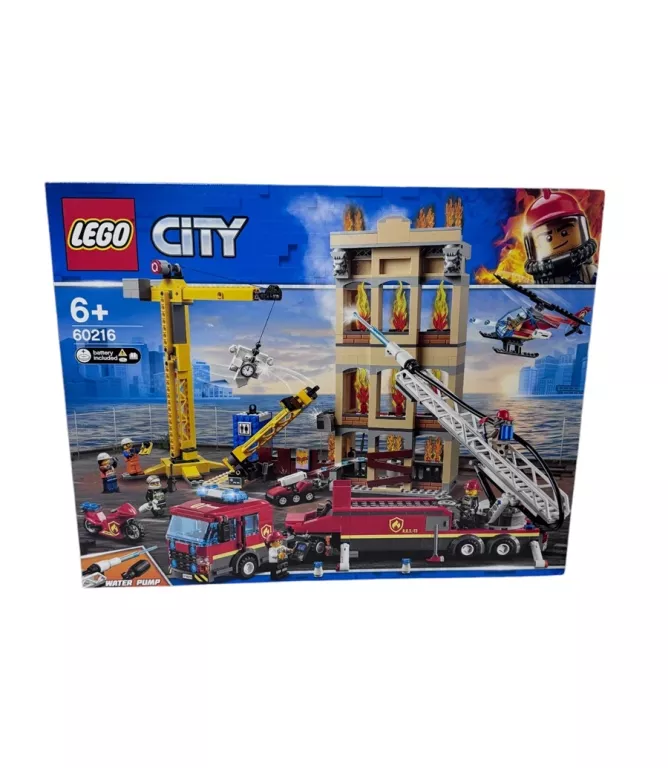 LEGO 60216 FABRYCZNIE ZAPAKOWANE