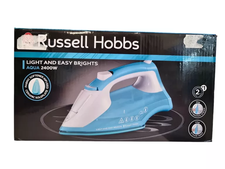 ŻELAZKO RUSSELL HOBBS 26482-56 2400W NIEBIESKIE AQUA