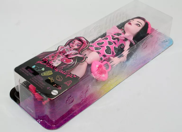 LALKA MATTEL MONSTER HIGH DRACULAURA HKY74 30 CM