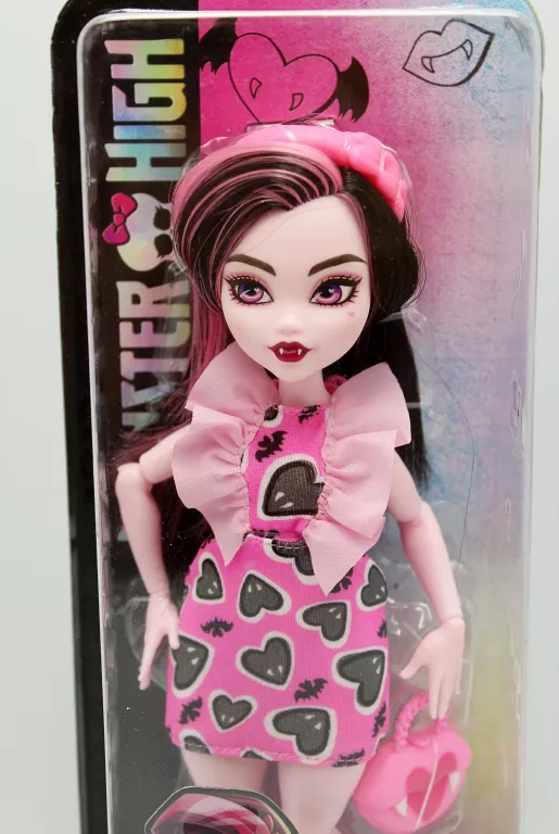 LALKA MATTEL MONSTER HIGH DRACULAURA HKY74 30 CM