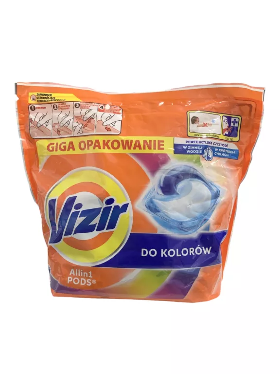 VIZIR ALL-IN-1 PODS KAPSUŁKI DO PRANIA COLOR 60 SZT.