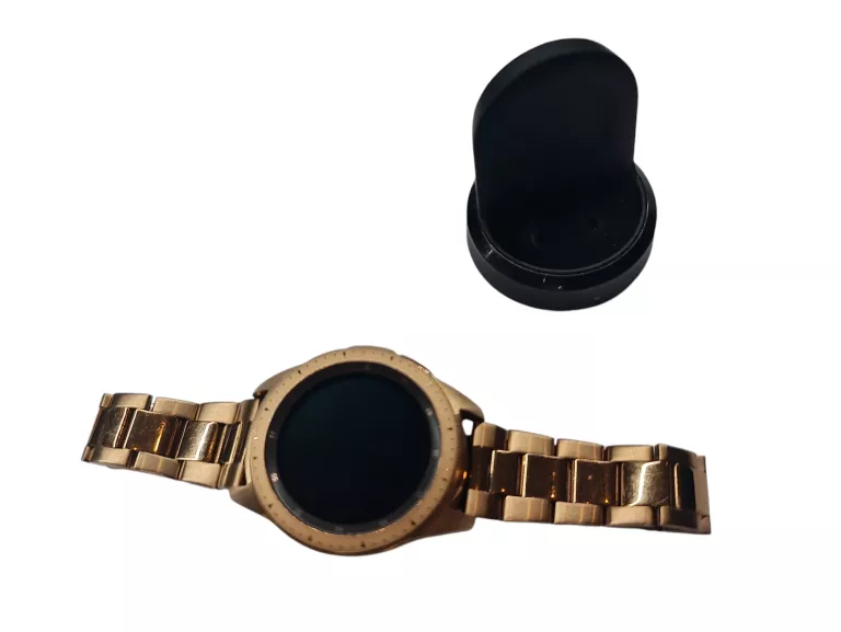 SMARTWATCH GALAXY SM-R810 ZŁOTA BRANSOLETA + ŁADOWARKA