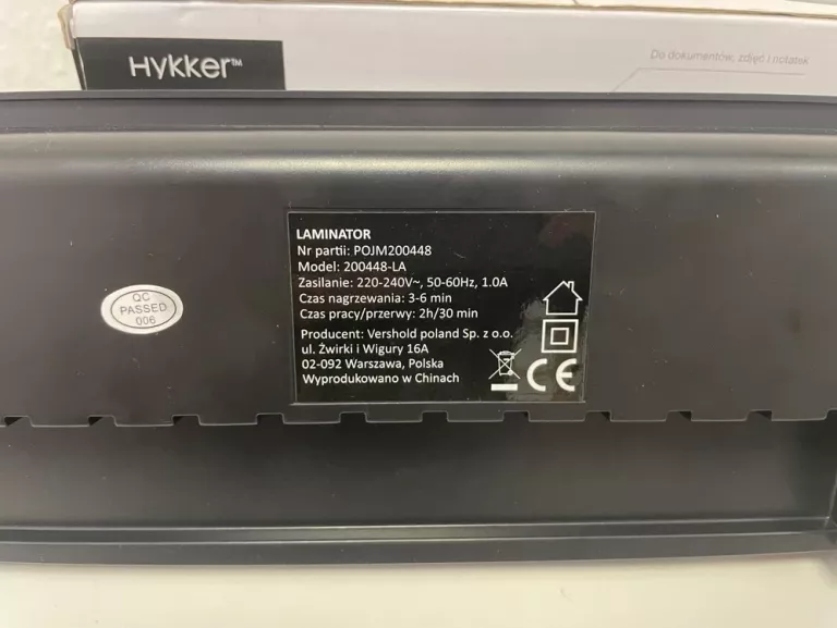 LAMINATOR HYKKER