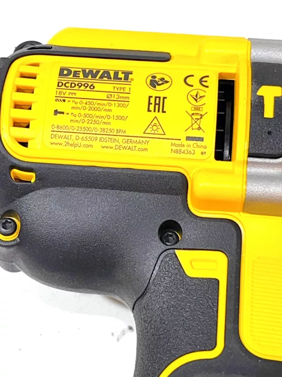 WIERTARKO-WKRĘTARKA DEWALT DCD996 2 X 5AH