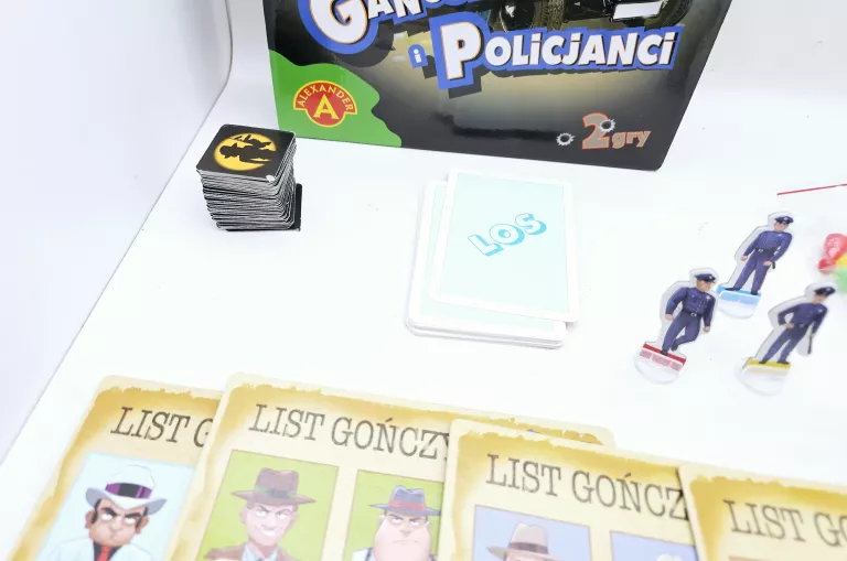 GRA PLANSZOWA GANGSTERZY I POLICJANCI