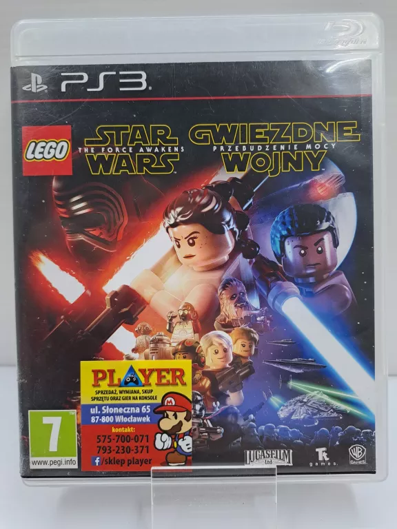 GRA NA PS3 - LEGO GWIEZDNE WOJNY PRZEBUDZENIE MOCY