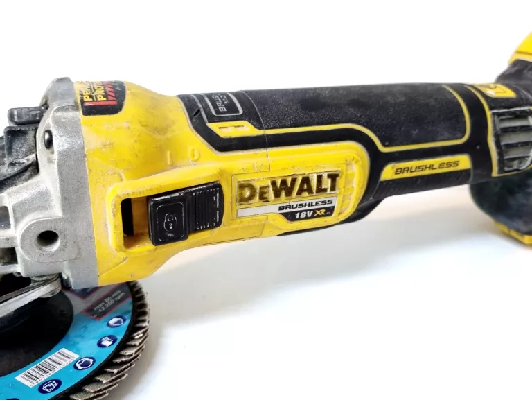 SZLIFIERKA KĄTOWA DEWALT DCG405 18V AKU 5.0AH+ 2AH Z ŁADOWARKĄ