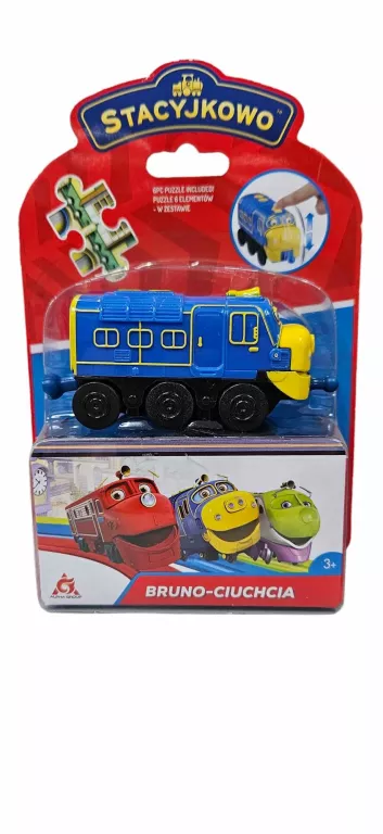 STACYJKOWO LOKOMOTYWA BRUNO NA BATERIE