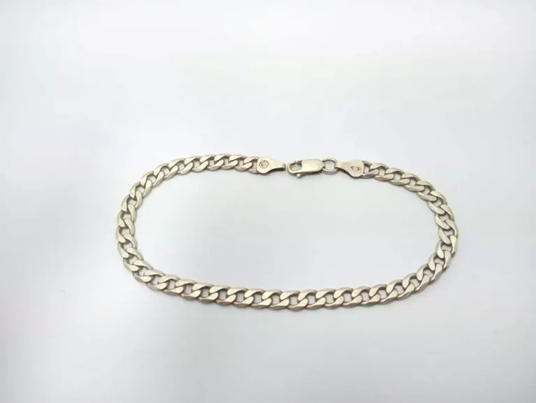 SREBRNA BRANSOLETKA PR925 - 9,38G - 23CM/5MM
