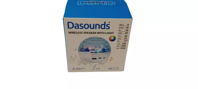 PROJEKTOR LED Z GŁOŚNIKIEM DASOUNDS ST-MQ02