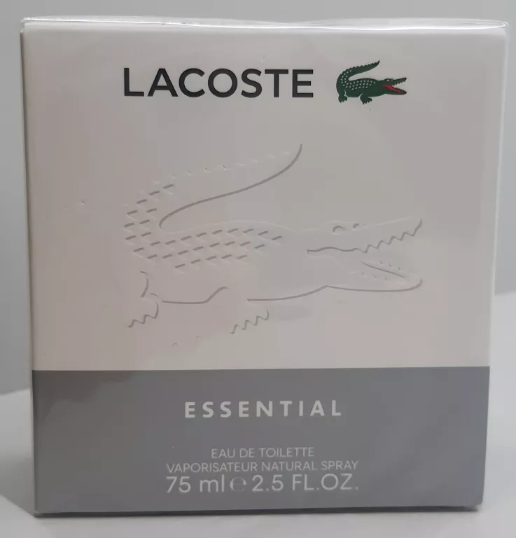 WODA TOALETOWA LACOSTE ESSENTIAL 75ML FOLIA