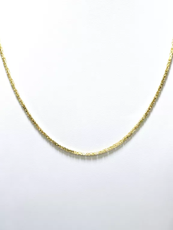 NIENOSZONY ZŁOTY ŁANCUSZEK KROLEWSKI 11,84G 585 50 CM