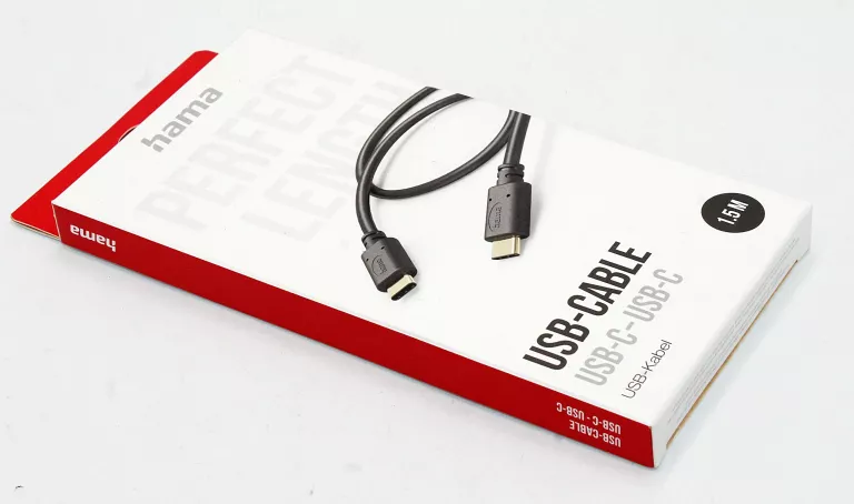 KABEL USB TYP A - USB TYP C HAMA 1,5M CZARNY 00201591